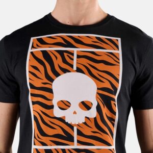 T-shirt in cotone court black