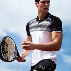 Racchetta padel ner/oro
