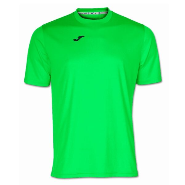 T-shirt combi green fl