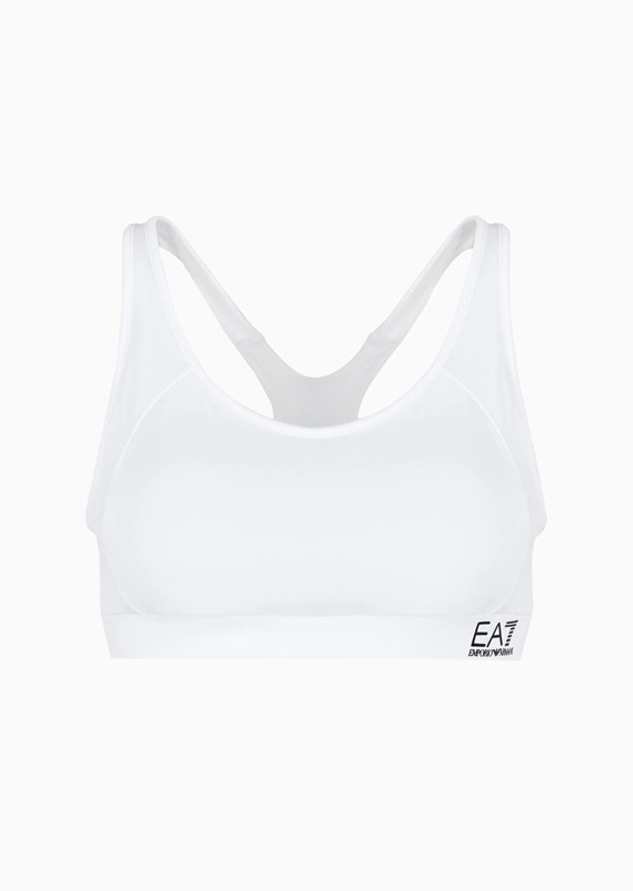 Sport bra tennis pro bianco