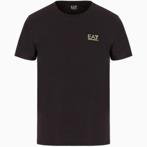 T-shirt core cotone nera