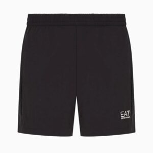 Short nero con inserto