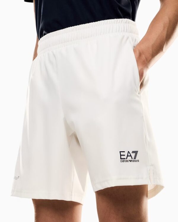 Shorts tennis pro bianco star