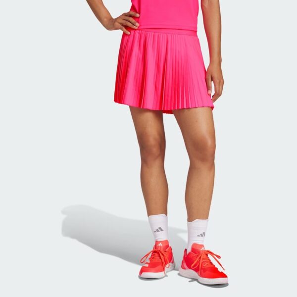Gonna club pleated red
