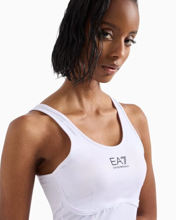 Sport bra tennis bianco